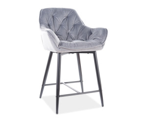 Pusinė baro kėdė Karsten H-2 (Velvetas)